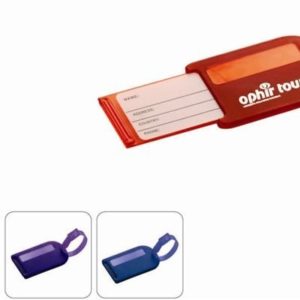 תג מזוודה מלבני