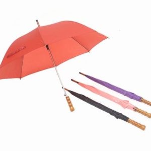 מטריה ידית עץ