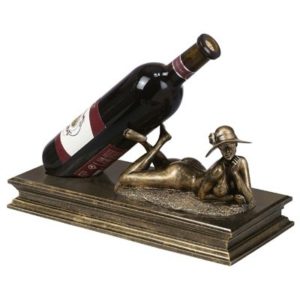 מעמד לבקבוק יין "בחורה"