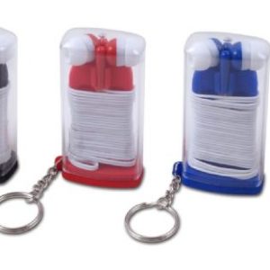 אוזניות מחזיק מפתחות