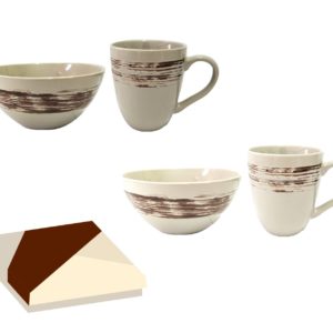 סט אישי קערה וספל