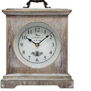 שעון עץ שולחני