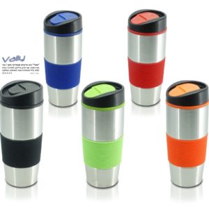 כוס תרמית חבק סיליקון