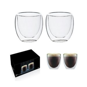 זוג כוסות דופן כפול