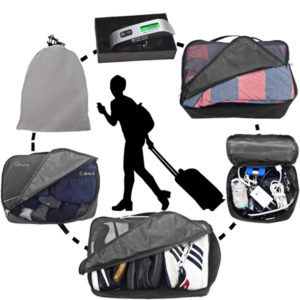 סט לסידור מזוודה SWISS GLOBAL