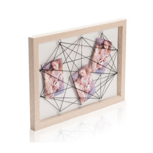 מסגרת עץ  חוטים