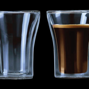 זוג כוסות דופן כפולה