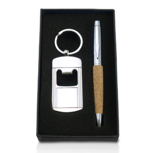 סט מחזיק מפתחות פותחן בקבוקים