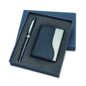 סט עט קופסה כרטיסי ביקור