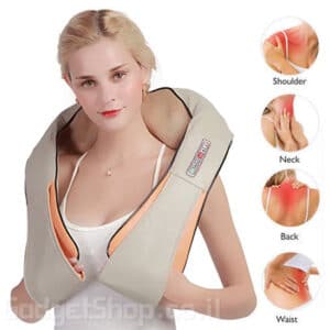 חגורת עיסוי שיאצו לבית ולרכב