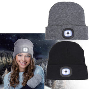 כובע גרב תאורת לד