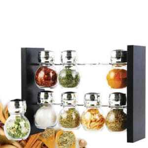 סט 8 צנצנות תבלינים