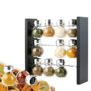 סט 12 צנצנות תבלינים