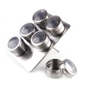 סט 6 צנצנות תבלינים