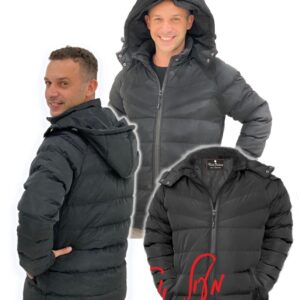 מעיל פוך כובע